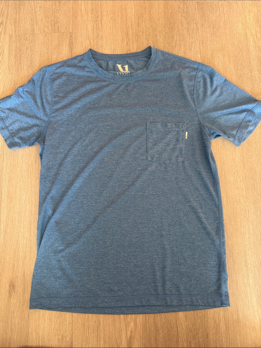 Vuori Blue Athletic T Shirt Small